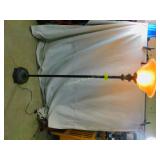 Floor Lamp w/ Glass Sconce