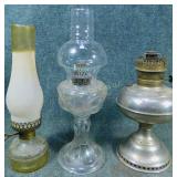 Antique Kerosene Lamps (3)