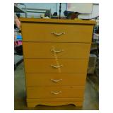 Vintage 5 Drawer Chest of Drawers
