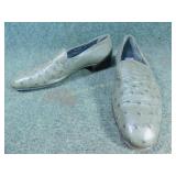 Mauri Ostrich Leather Shoes Sz 9.5