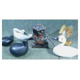Duck Carving & Other Birds