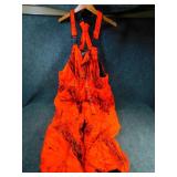 Mountain Prairie Orange Snow Overalls
