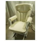 White Glider Rocker