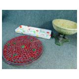 Two Decorative Trays and more