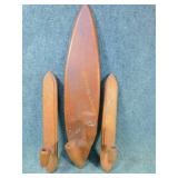 Wood Candle Holder Sconces