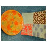 Two Large Serving Plates