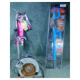 7 1/4in Circular Saw & Master lock Steering Wheel