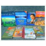 Variety of Books, Birds, World, Earth & More