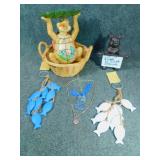 Pig & Turtle Decor Pieces