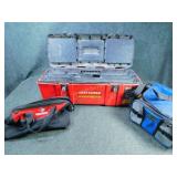 26in Craftsman Toolbox & 2 Tool Bags