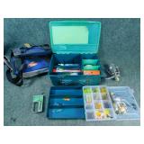 Tackel Box, Tackel & 2 Reels