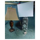Pair of Unique Style Lamps
