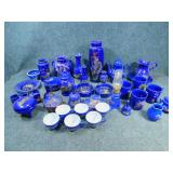 Blue Japenese Table Settings & Serving