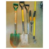 Gardening Tools Shovels, Forks