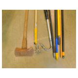 Garden Tool, Ax, Gutter Cleaner & Handles
