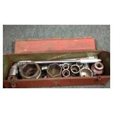 Large Socket Set w/ Metal Toolbox