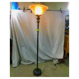 Floor Lamp w/ Glass Sconce