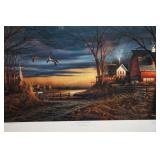 Country Neighbors. Artist Proof