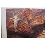 Cliff Hanger Bobcat by Seerey Lester