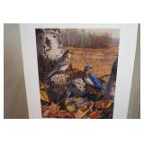 Bluebirds at Dawn by Bruce Miller