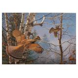 Grouse Print by David Moss