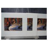 3 - AP Federal Duck Stamp Prints by Bruce Miller
