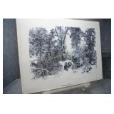 When Snow Came Early by Paul Calle