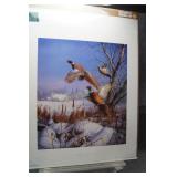 Winter Wonder - Pheasants by David Maass
