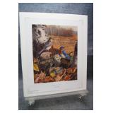 AP Bluebirds at Dawn by Bruce Miller