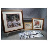 3 - Artist Prints Lymann, Kouba, Doolittle & Blair