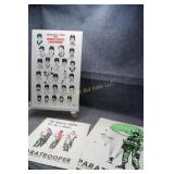 MN Twins Artist Print & 2 - Paratrooper NC Posters