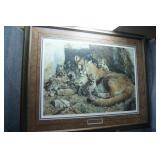 Rocky Camp Cougar Family by Carl Brenders