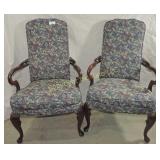 Pair of Like New Accent Chairs