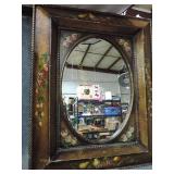 3ft Antique Mirror and Frame