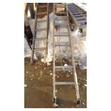 2 Aluminum Extension Ladders
