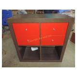 4 Drawer 2 Cubby Storage Cube