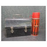 Vintage Metal Lunchbox w/Thermos