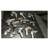 Lot of Paint Spray Guns Binks 3M MAC Sharpe