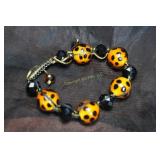 Crystal/Cheetah bracelet
