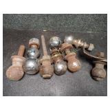 Lot of Several Hitch Balls
