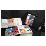 3 Binder Books of Music CDs & DVDs