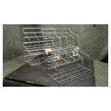 5 Fellowes Metal Catolog Racks