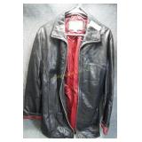 Wilsons 1X Black Leather Jacket