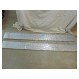 2- 8ft Metal Ramps