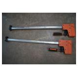 2- 2ft Jorgenson Cabinet Master Clamp