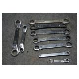 Lot of Ratcheting Wrenches