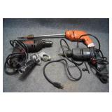 Lot of corded drills