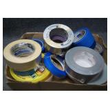 Large lot of tape