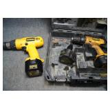 2 - Dewalt 9.6v Cordless Drills