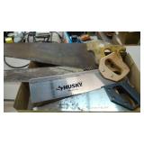 Lot of Hand Saws